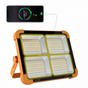 1000W Super Bright Portable LED Working Light Solar Charging Flood Light