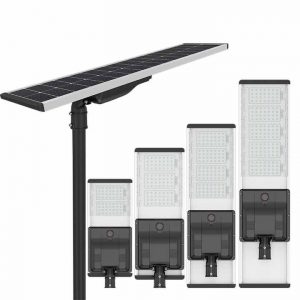 50W All In One Integrated LED Solar Street Light Solar Roadway Luminaire